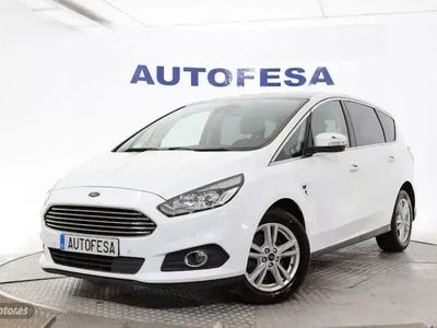 usado Ford S-MAX 2.0 TDI Titanium PowerShift 150cv Auto 5P S/S 7 Plazas # NAVY TECHO PANORAMICO PARKTRONIC