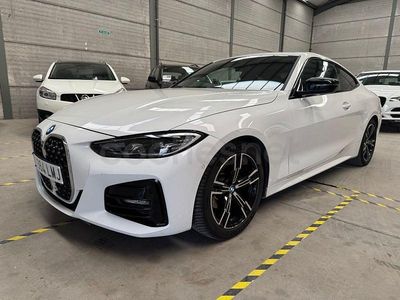 Begagnad BMW 420 M Sport 190 HK (139 kW) 2021 Vit Sportkupé