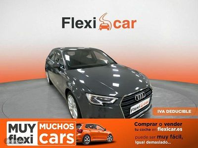 Usado Audi A3 110 CV (80 kW) 2017 Gris Berlina