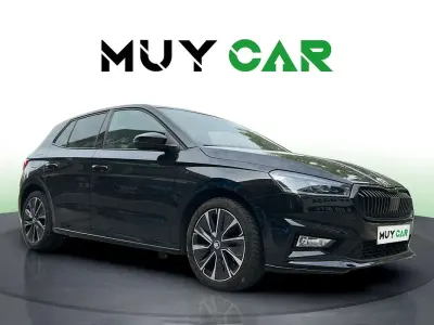 Usado Skoda Fabia Monte Carlo 110 CV (80 kW) 2023 Negro Utilitario