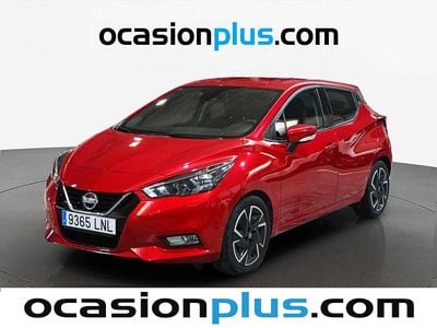 Brugt Nissan Micra Acenta 92 HK (67 kW) 2021 Rød Hatchback