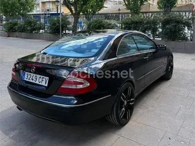 Usado Mercedes CLK200 Avantgarde 163 CV (119 kW) 2003 Negro Coupe