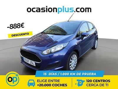 Azul Usado 2016 Ford Fiesta Trend Utilitario | 9713 € (Precio justo)