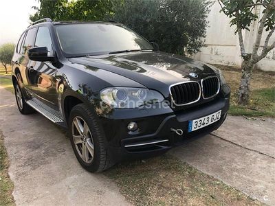 Usado BMW X5 235 CV (172 kW) 2008 Negro SUV