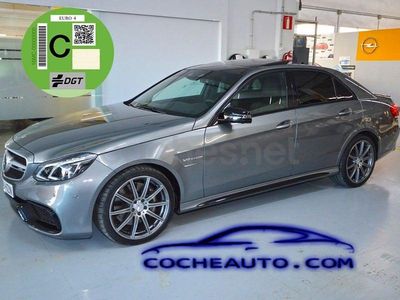 Usado Mercedes E63 AMG AMG 585 CV (430 kW) 2014 Gris / plata Berlina