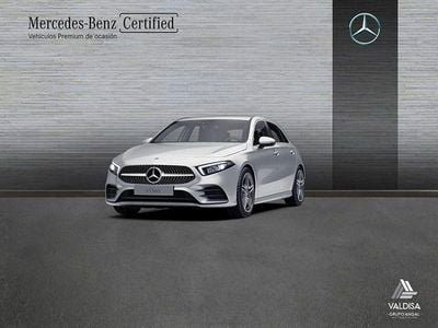 Usado Mercedes A200 AMG line 150 CV (110 kW) 2021 Gris / plateado Berlina