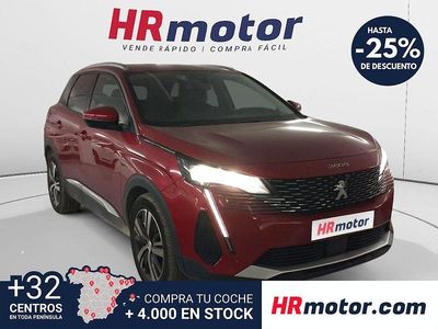Usado Peugeot 3008 Allure 131 CV (96 kW) 2021 Rojo SUV