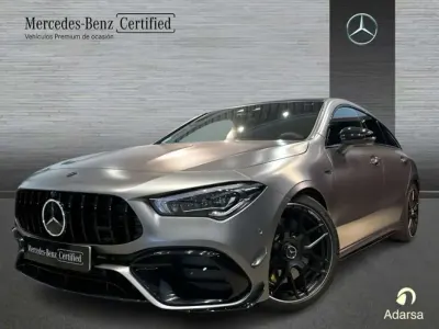 Usado Mercedes CLA45 AMG Shooting Brake AMG 421 CV (309 kW) 2022 Gris Familiar