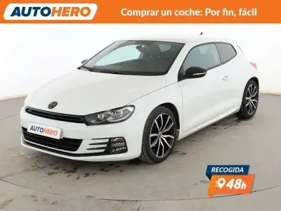 Brugt VW Scirocco R-line BlueMotion 125 HK (91 kW) 2016 Hvid Coupe