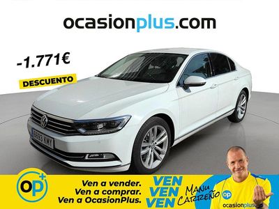 Usado VW Passat Sportline 150 CV (110 kW) 2018 Blanco Berlina