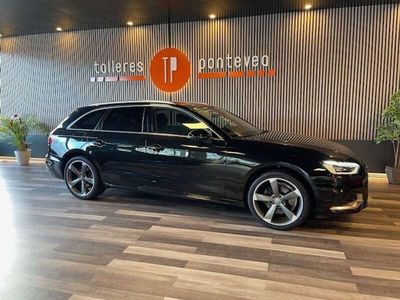 Usado Audi A4 Advanced 136 CV (100 kW) 2021 Negro Familiar