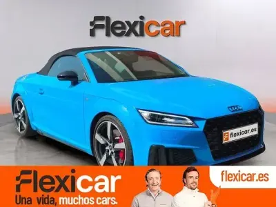 Usado Audi TT S-Line 245 CV (180 kW) 2021 Azul Descapotable