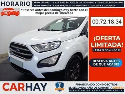 Usado Ford Ecosport Trend 100 CV (73 kW) 2021 Blanco SUV