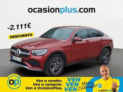 Usado Mercedes GLC43 AMG 194 CV (142 kW) 2020 Rojo SUV