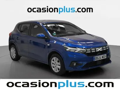 Usado Dacia Sandero Expression 91 CV (66 kW) 2023 Azul Utilitario