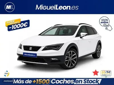 Usado Seat Leon X-Perience 110 CV (80 kW) 2016 Blanco Familiar