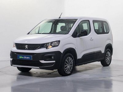 Usado Peugeot Rifter Business-Line 100 CV (73 kW) 2022 Negro Monovolumen