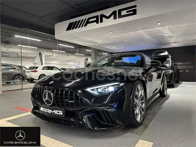 Usado Mercedes SL63 AMG AMG 585 CV (430 kW) 2024 Negro Descapotable