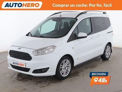 Blanco Usado 2016 Ford Tourneo Courier Titanium Monovolumen | 10.499 € (Precio justo)