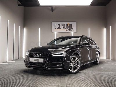 Usado Audi A4 S-Line 177 CV (130 kW) 2014 Negro Familiar
