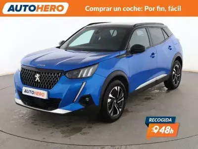 Usado Peugeot 2008 GT 155 CV (114 kW) 2021 Azul SUV
