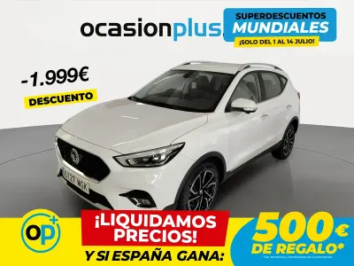 Usado MG ZS Luxury 106 CV (77 kW) 2023 Blanco SUV