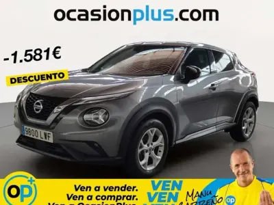 Usado Nissan Juke N-Connecta 114 CV (83 kW) 2022 Gris SUV