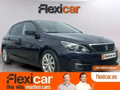 Usado Peugeot 308 Style 130 CV (95 kW) 2020 Azul Berlina