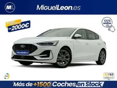 Usado Ford Focus ST-Line 125 CV (91 kW) 2023 Blanco Berlina