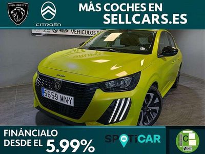 Usado Peugeot 208 Active 102 CV (75 kW) 2024 Verde Utilitario
