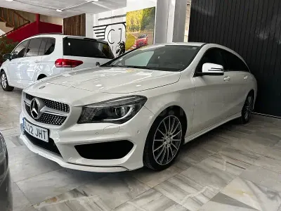 Używany Mercedes CLA200 Shooting Brake AMG line 136 KM (100 kW) 2015 Biały Kombi