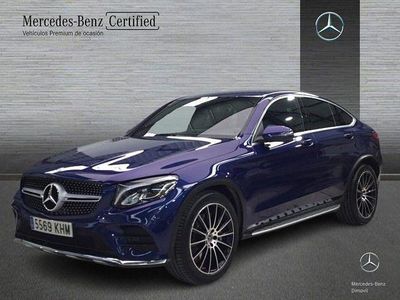 Usado Mercedes GLC220 170 CV (125 kW) 2018 Azul brillante