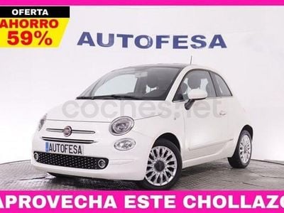 Usado Fiat 500 Lounge 69 CV (50 kW) 2019 Blanco Berlina