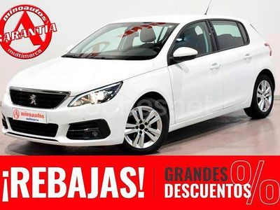 Usado Peugeot 308 Active 101 CV (74 kW) 2020 Blanco Utilitario