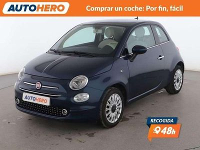 Azul Usado 2019 Fiat 500 Lounge Utilitario | 8799 € (Buen precio)