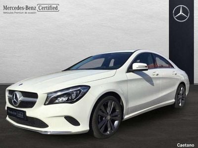 Usado Mercedes CLA200 136 CV (100 kW) 2017 Blanco Berlina