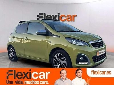 Usado Peugeot 108 Allure 72 CV (52 kW) 2020 Verde Utilitario