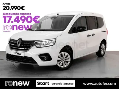Usado Renault Kangoo Edition One 95 CV (69 kW) 2022 Blanco Monovolumen