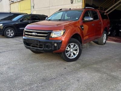 Usado Ford Ranger Wildtrack 200 CV (147 kW) 2014 Naranja Pickup/Camioneta