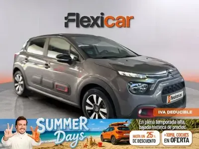 Usado Citroën C3 PureTech 83 CV (61 kW) 2020 Gris Utilitario