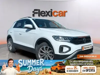 Usado VW T-Roc Life 150 CV (110 kW) 2023 Blanco SUV