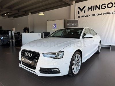 Begagnad Audi A5 Sportback S-Line 150 HK (110 kW) 2015 Vit Halvkombi