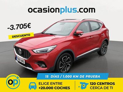 Usado MG ZS Luxury 111 CV (81 kW) 2023 Blanco SUV