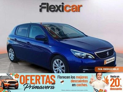 Usado Peugeot 308 SW Allure 131 CV (96 kW) 2020 Azul Familiar