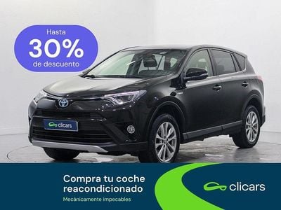Usado Toyota RAV4 Hybrid Advance 197 CV (144 kW) 2017 Negro SUV