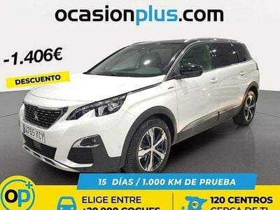 Usado Peugeot 5008 GT-line 120 CV (88 kW) 2017 Blanco SUV