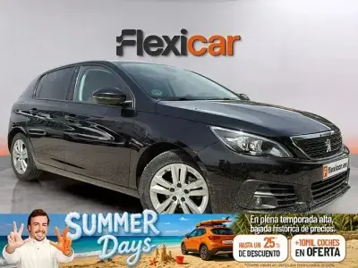 Usado Peugeot 308 Active 110 CV (80 kW) 2021 Negro