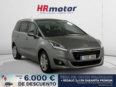 Gris Usado 2015 Peugeot 5008 Allure Monovolumen | 10.590 € (Precio justo)