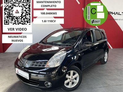 Usado Nissan Note Tekna 110 CV (80 kW) 2007 Negro Monovolumen