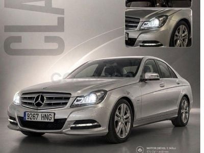 Usado Mercedes C220 170 HP (125 kW) 2013 Cinzento Sedan